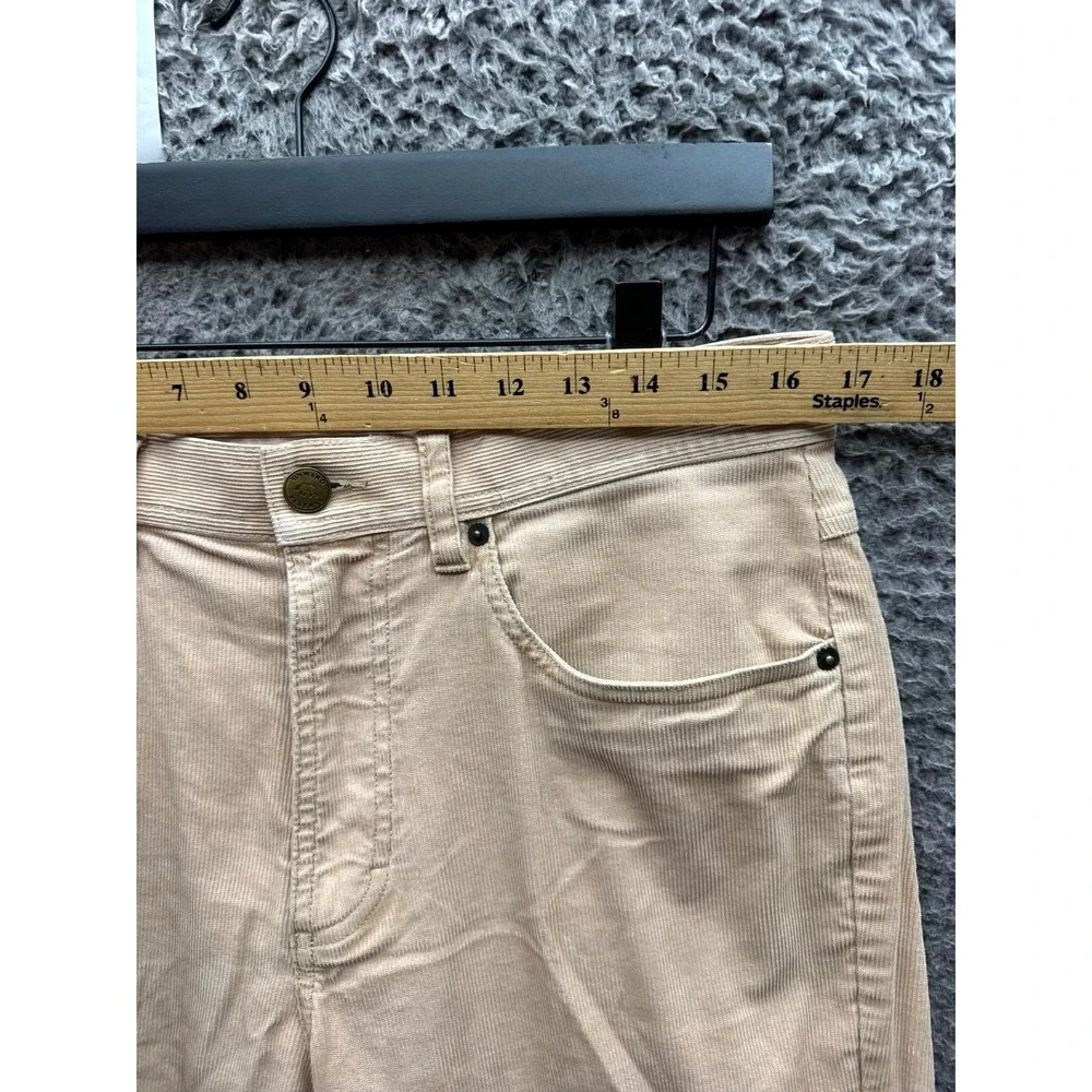 Onward Reserve Corduroy Five Pocket Straight Leg Pants Tan Mens Size 30 x 30